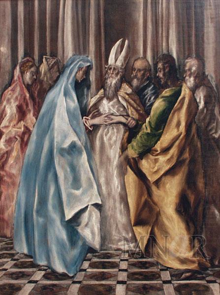 Spanish school Oil on canvas, El Greco